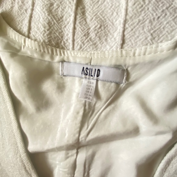 ASILIO WHITE SHORT DRESS - Picture 7 of 10